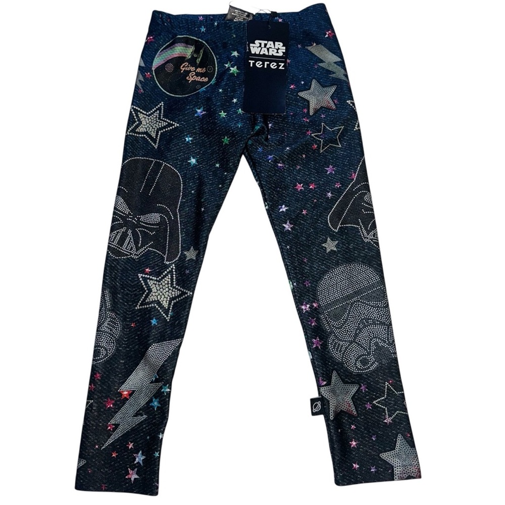 Terez Girls' Star Wars Leggings Size Medium Darth Vader Storm Trooper NWT